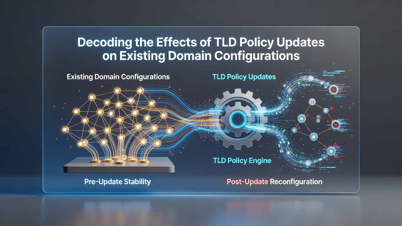 Decoding the Effects of TLD Policy Updates on Existing Domain Configurations