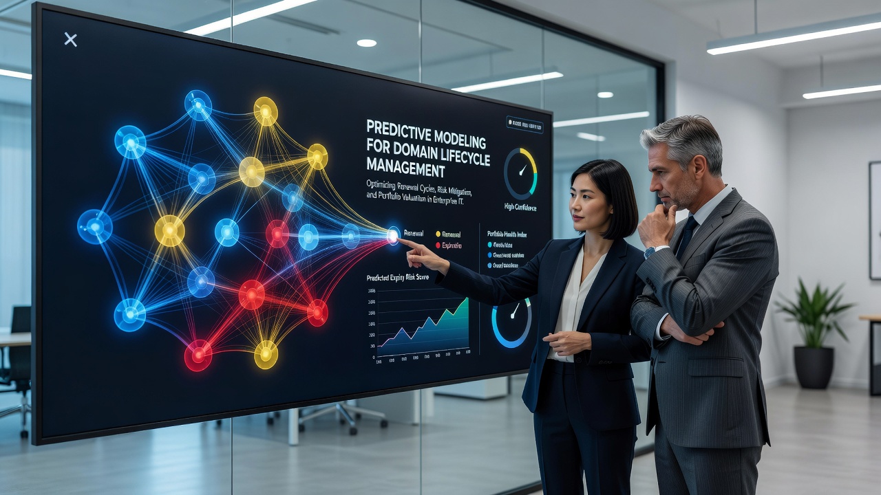 The Application of Predictive Modeling Techniques to Domain Name Lifecycle Management in Corporate Settings